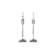 최종9.7만원) 대우 듀얼브러쉬 무선청소기 DEX-EV5000 화이트 거치대증정 초강력 BLDC모터 청소기